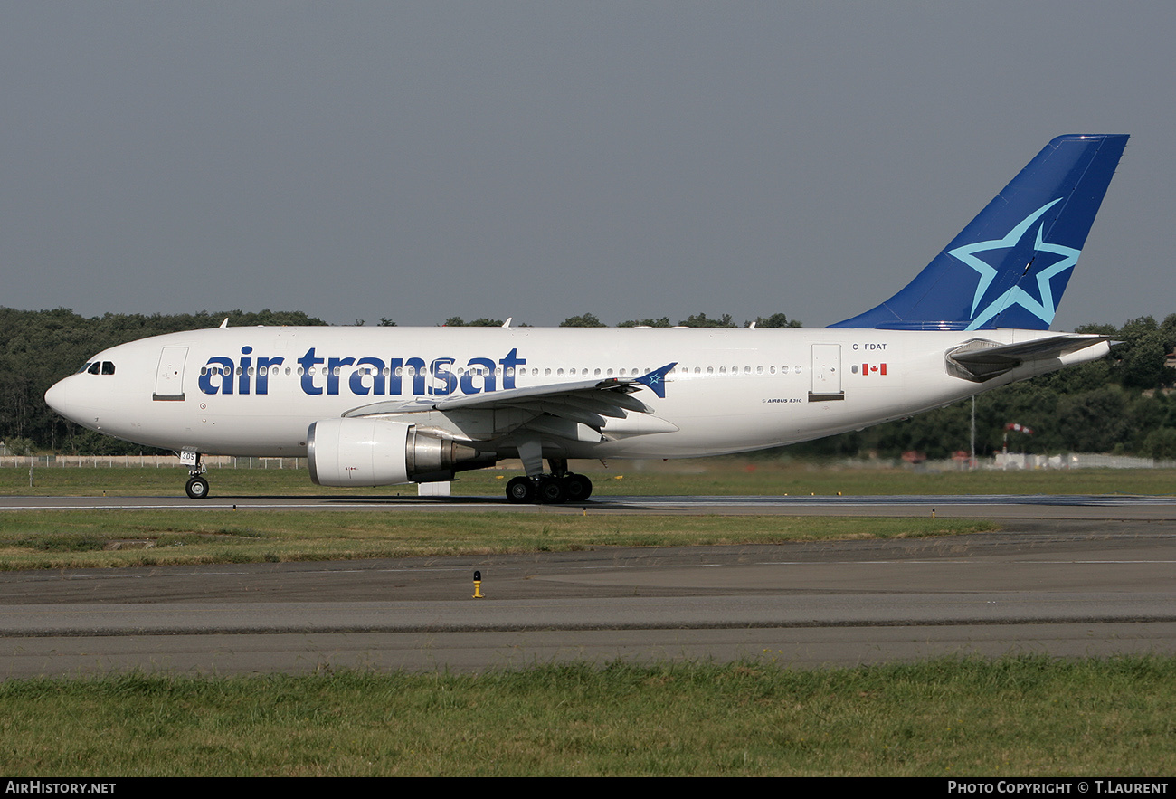 Aircraft Photo of C-FDAT | Airbus A310-308 | Air Transat | AirHistory.net #221213