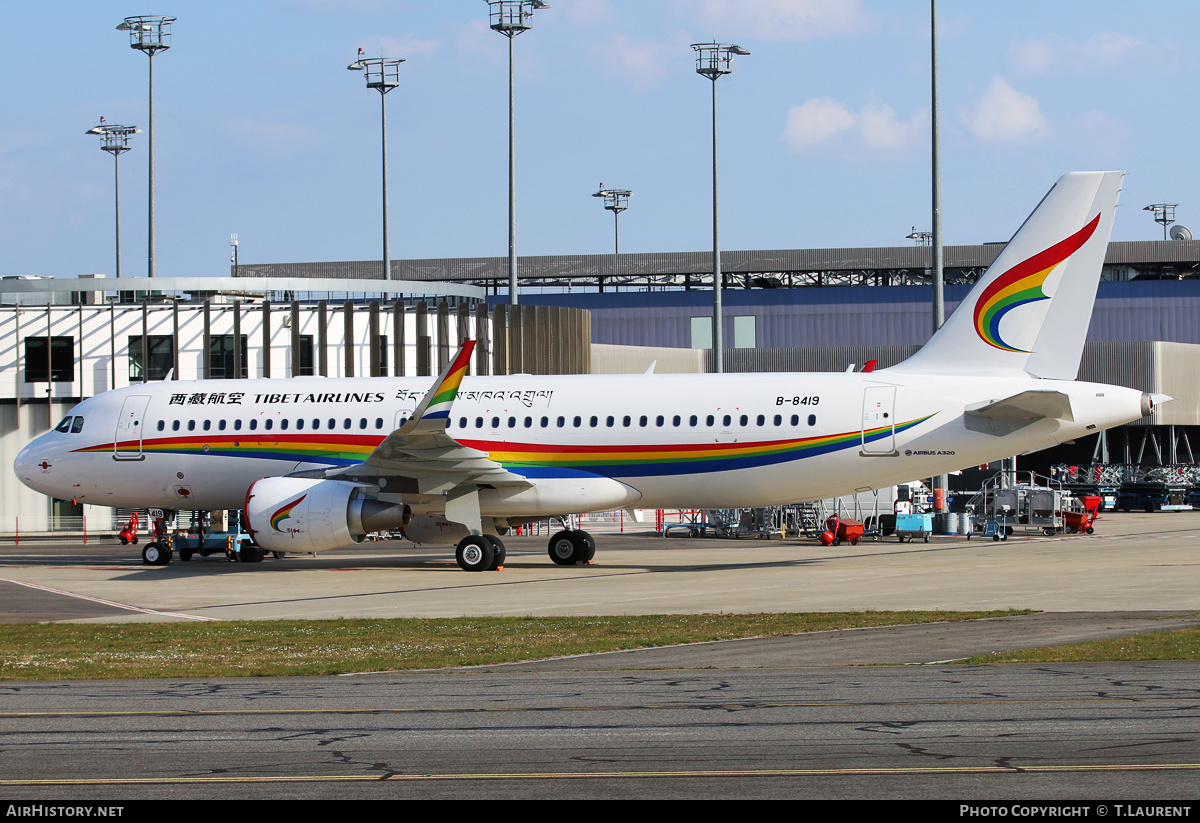 Aircraft Photo of B-8419 | Airbus A320-214 | Tibet Airlines | AirHistory.net #221215