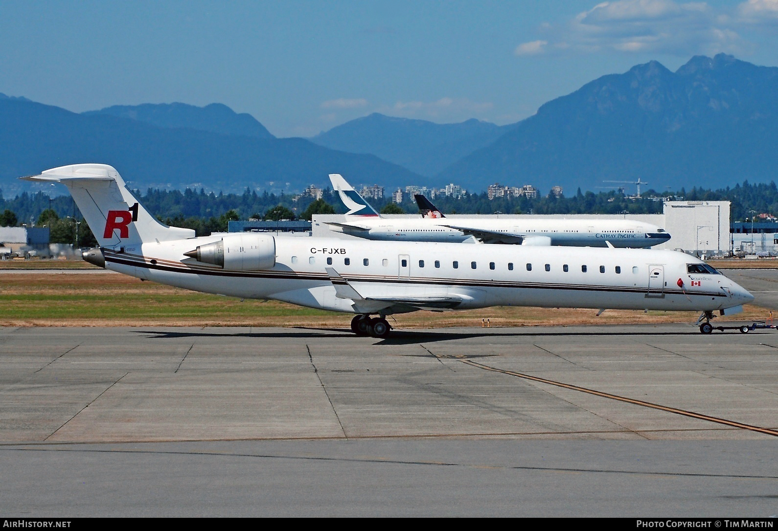 Aircraft Photo of C-FJXB | Bombardier CRJ-701ER (CL-600-2C10) | R1 Airlines | AirHistory.net #221217