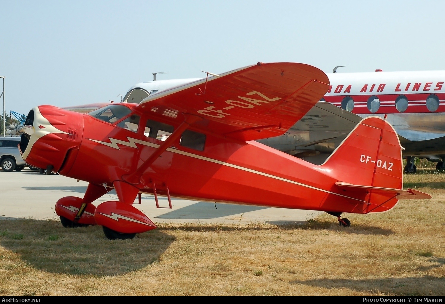 Aircraft Photo of CF-OAZ | Stinson SR-9E Reliant | AirHistory.net #221219