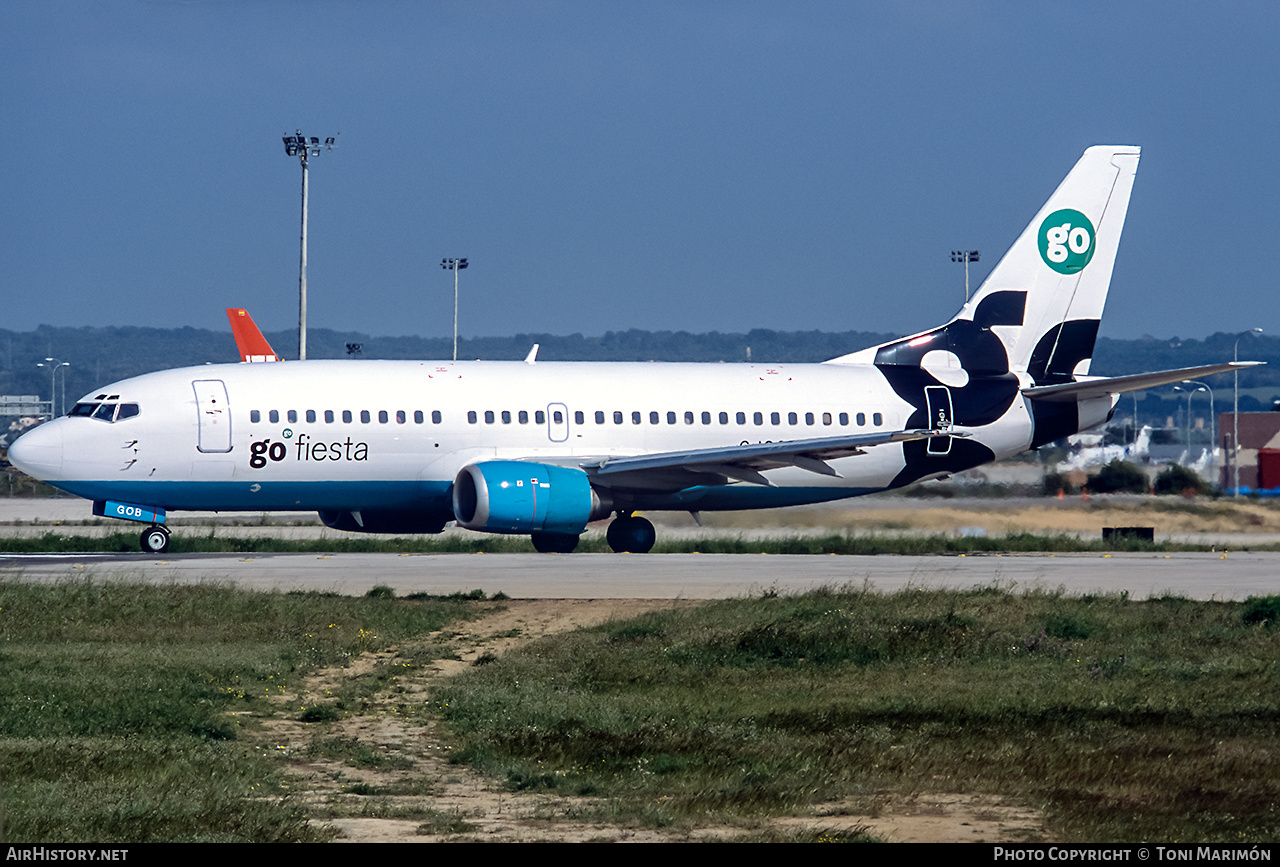 Aircraft Photo of G-IGOB | Boeing 737-36Q | Go Fly | AirHistory.net #221220