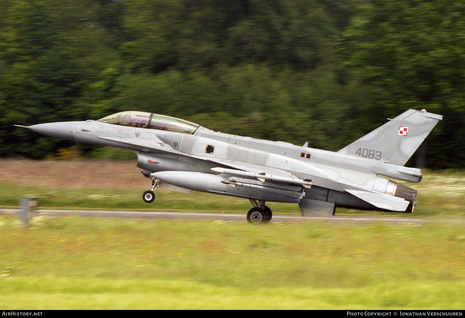 Aircraft Photo of 4083 | Lockheed Martin F-16D Fighting Falcon | Poland - Air Force | AirHistory.net #221222