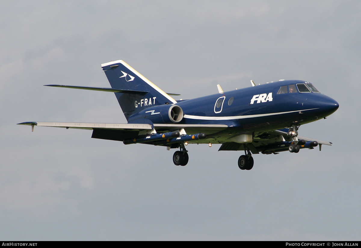 Aircraft Photo of G-FRAT | Dassault Falcon 20DC | FRA - FR Aviation | AirHistory.net #221278