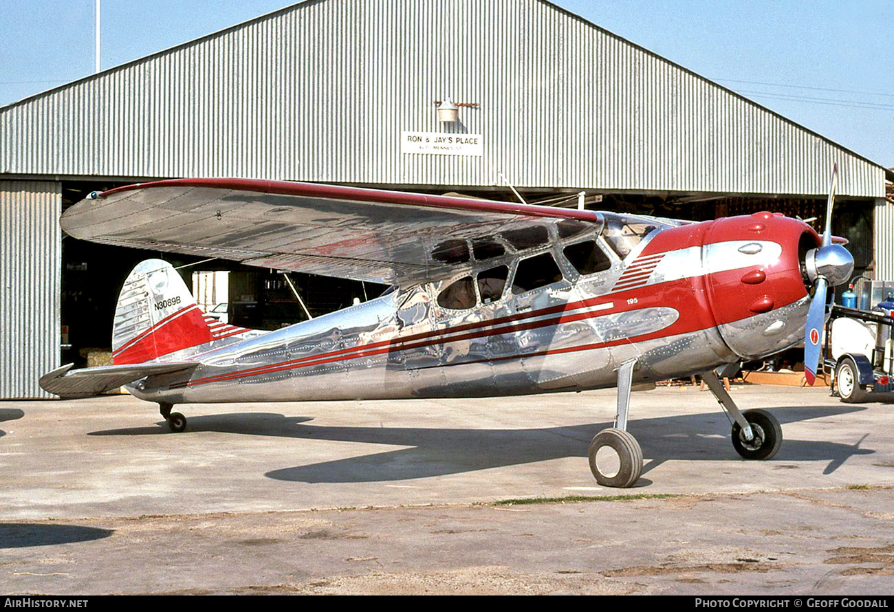 Aircraft Photo of N3089B | Cessna 195 | AirHistory.net #221288