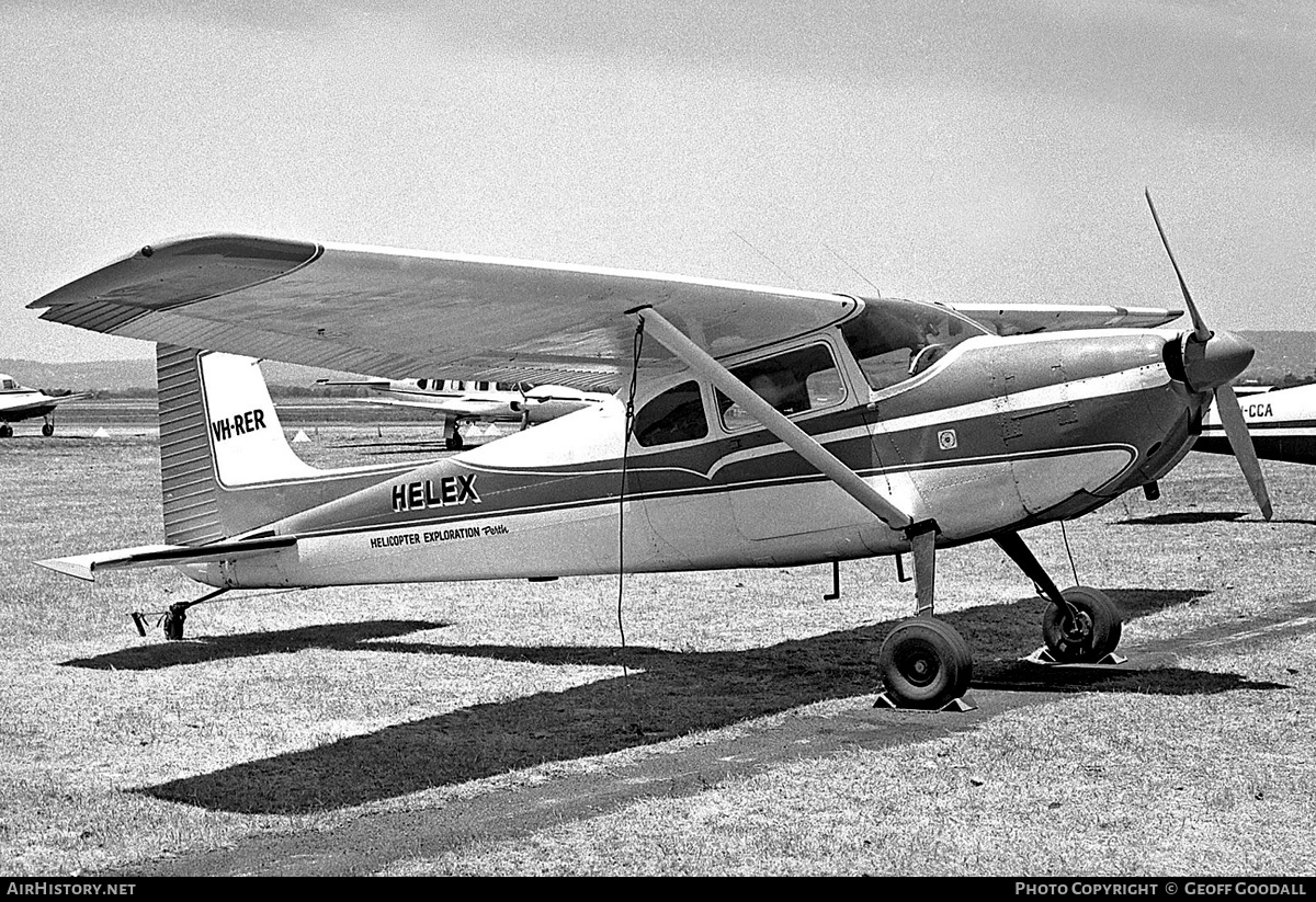 Aircraft Photo of VH-RER | Cessna 180 | Helex - Helicopter Exploration | AirHistory.net #221292