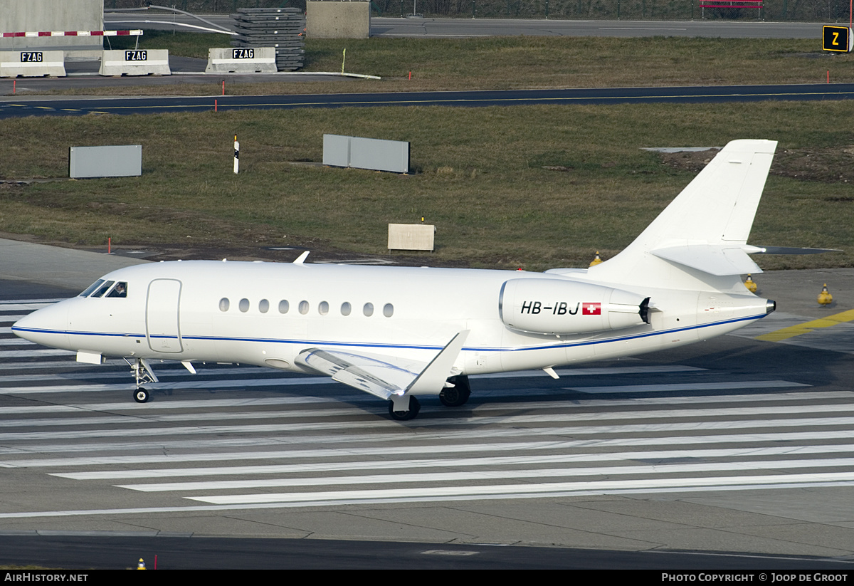 Aircraft Photo of HB-IBJ | Dassault Falcon 2000LX | AirHistory.net #221310