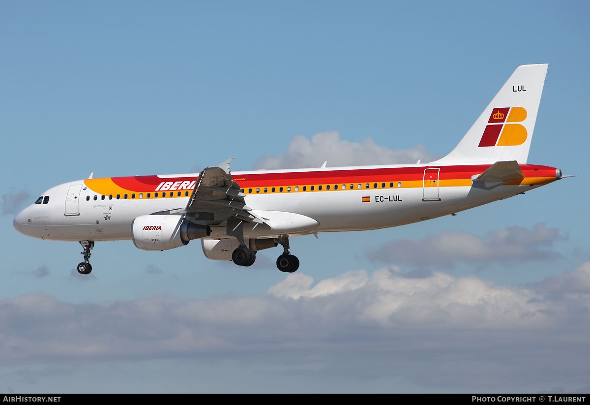 Aircraft Photo of EC-LUL | Airbus A320-216 | Iberia | AirHistory.net #221320