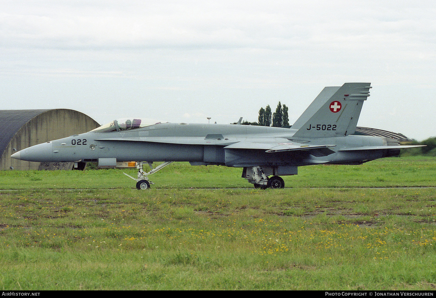 Aircraft Photo of J-5022 | McDonnell Douglas F/A-18C Hornet | Switzerland - Air Force | AirHistory.net #221373