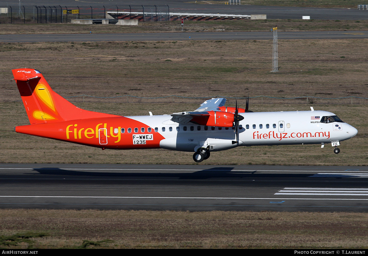 Aircraft Photo of F-WWEJ | ATR ATR-72-600 (ATR-72-212A) | Firefly | AirHistory.net #221378