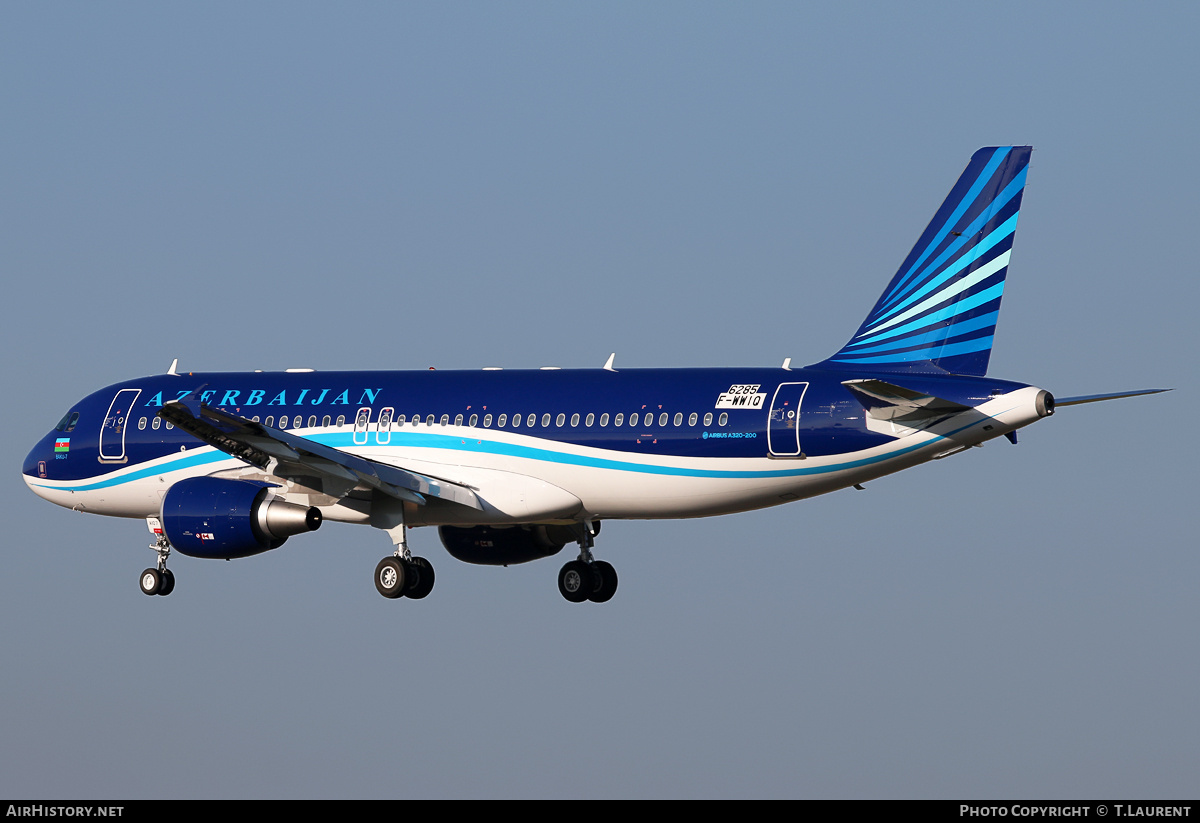 Aircraft Photo of F-WWIQ | Airbus A320-214 | Azerbaijan Airlines - AZAL - AHY | AirHistory.net #221383
