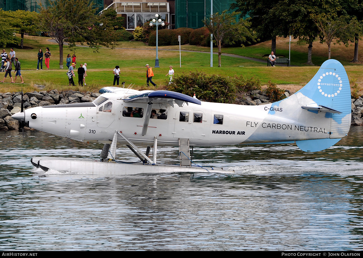 Aircraft Photo of C-GHAS | Vazar DHC-3T Turbine Otter | Harbour Air | AirHistory.net #221385