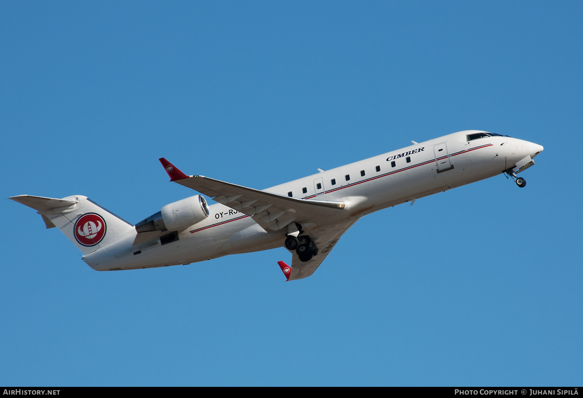 Aircraft Photo of OY-RJA | Bombardier CRJ-200LR (CL-600-2B19) | Cimber Air | AirHistory.net #221392