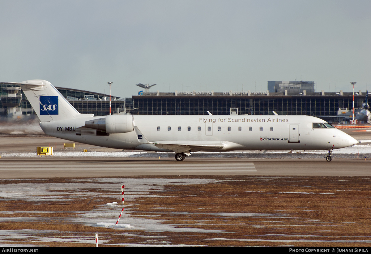 Aircraft Photo of OY-MBU | Bombardier CRJ-200LR (CL-600-2B19) | Scandinavian Airlines - SAS | AirHistory.net #221398