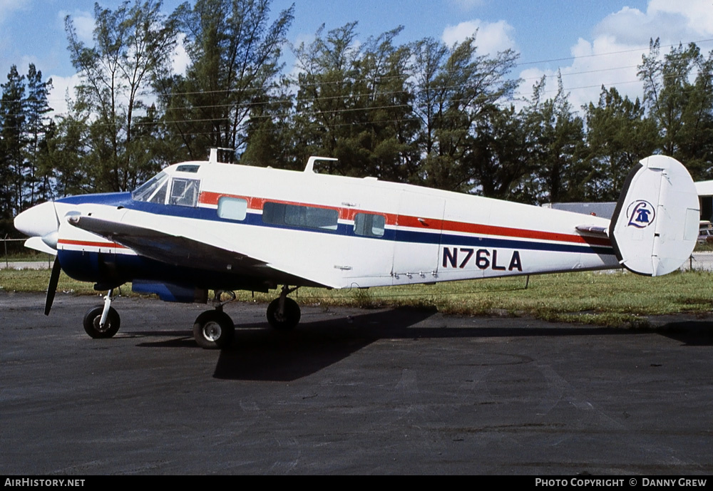 Aircraft Photo of N76LA | Beech E18S/Tri-Gear | AirHistory.net #221408