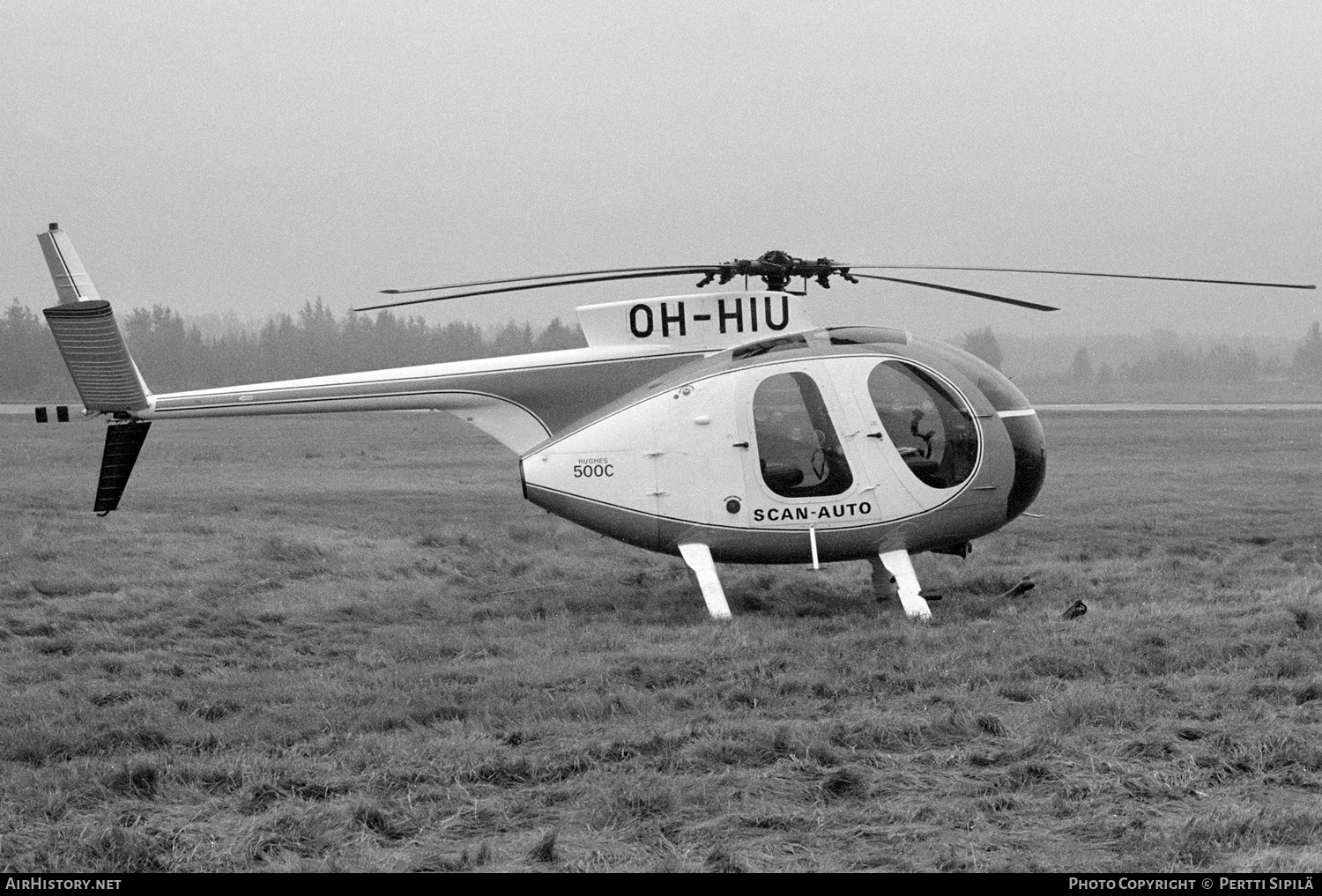 Aircraft Photo of OH-HIU | Hughes 500C (369HS) | Scan -Auto | AirHistory.net #221411