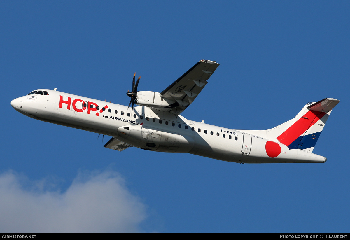 Aircraft Photo of F-GVZL | ATR ATR-72-500 (ATR-72-212A) | Air France | AirHistory.net #221414