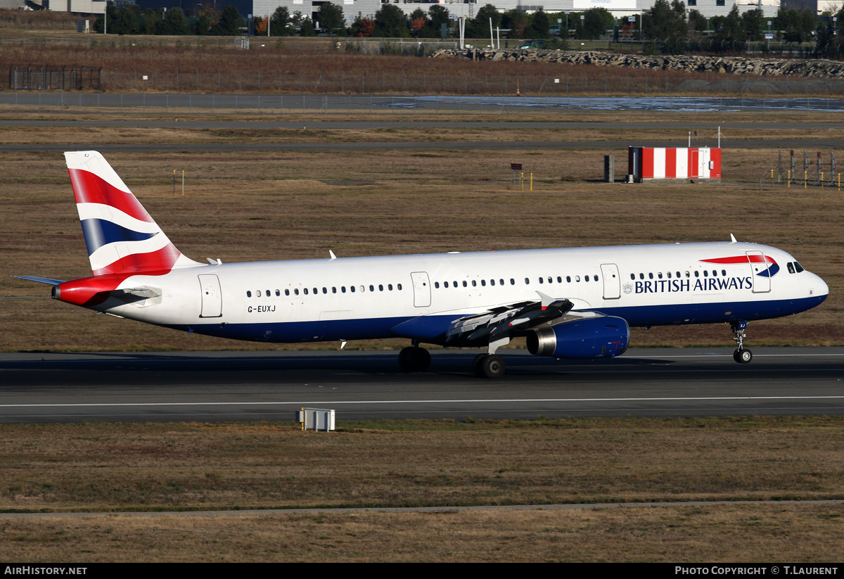 Aircraft Photo of G-EUXJ | Airbus A321-231 | British Airways | AirHistory.net #221415