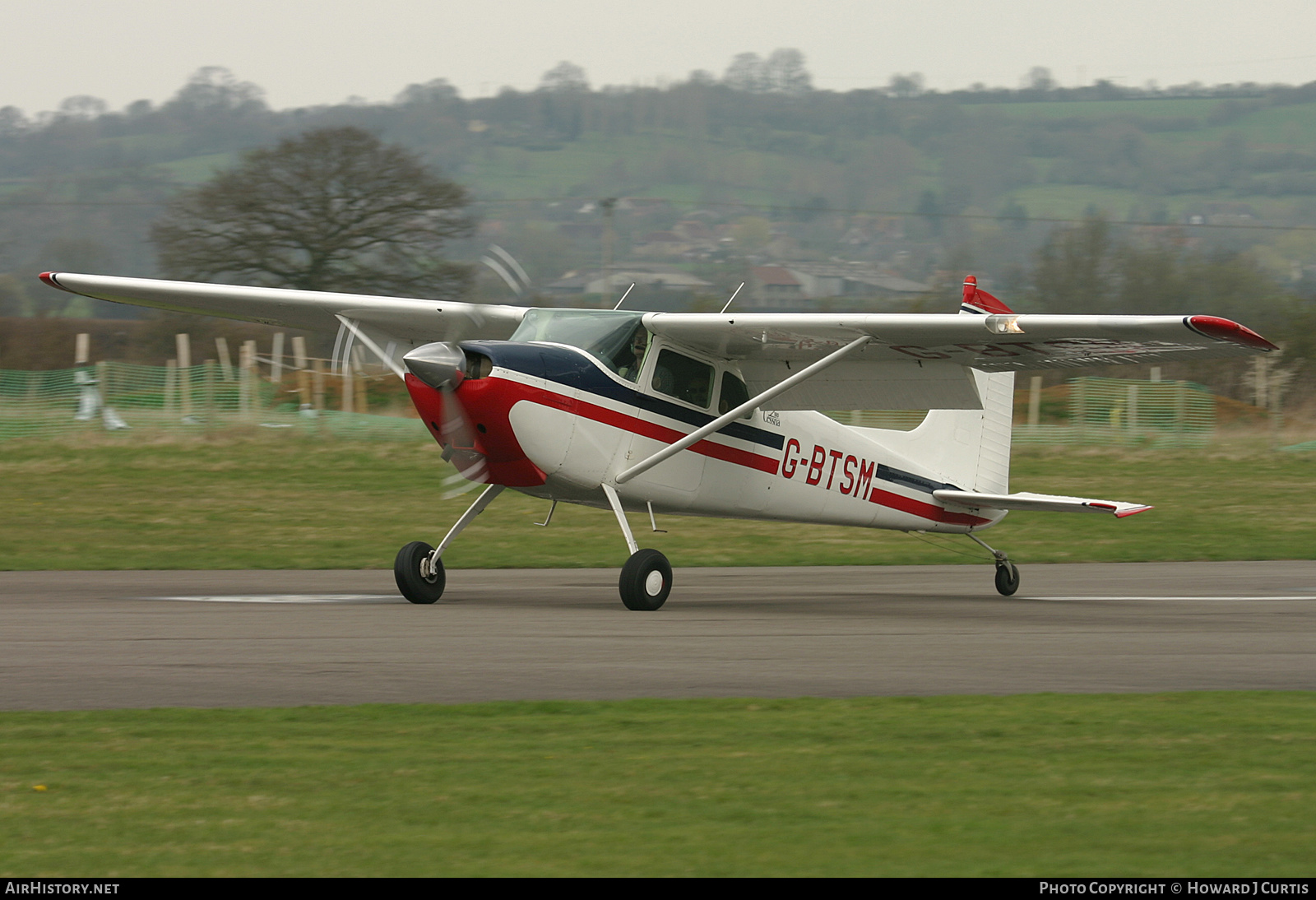 Aircraft Photo of G-BTSM | Cessna 180A | AirHistory.net #221423