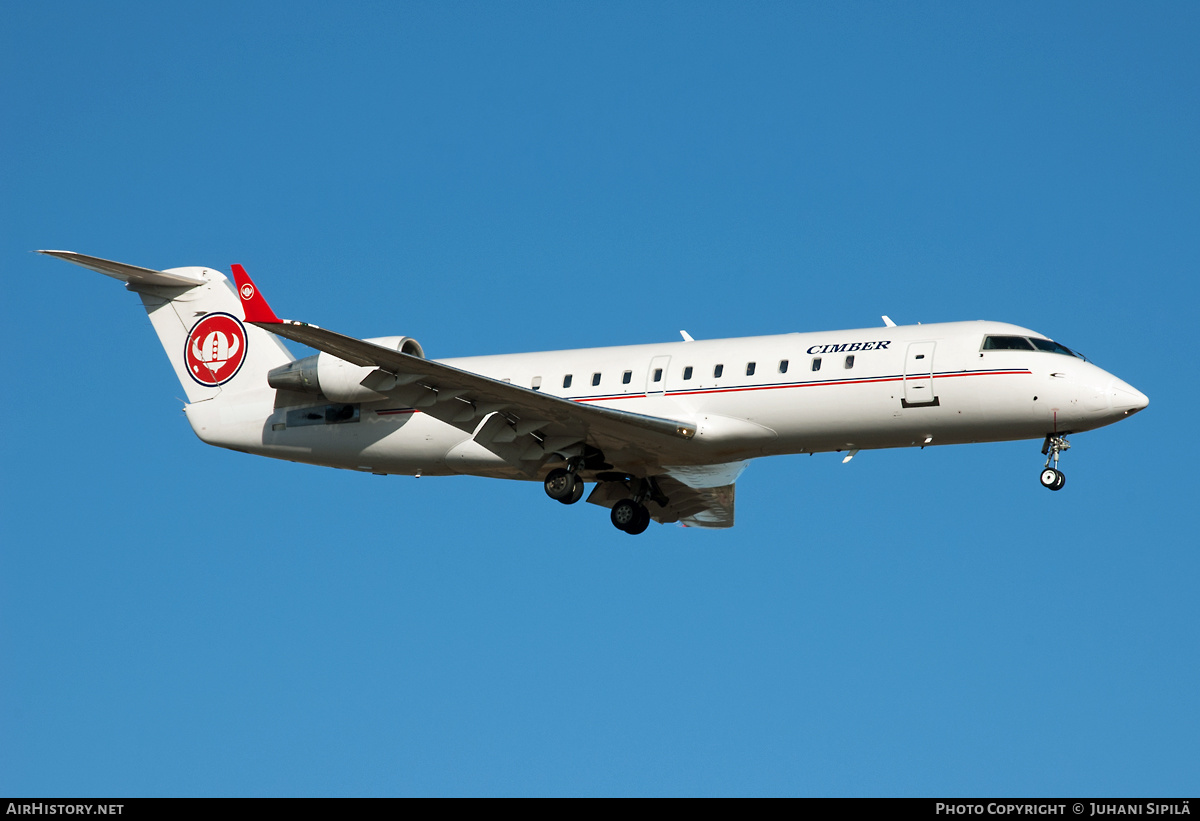 Aircraft Photo of OY-RJF | Canadair CRJ-200LR (CL-600-2B19) | Cimber Air | AirHistory.net #221428