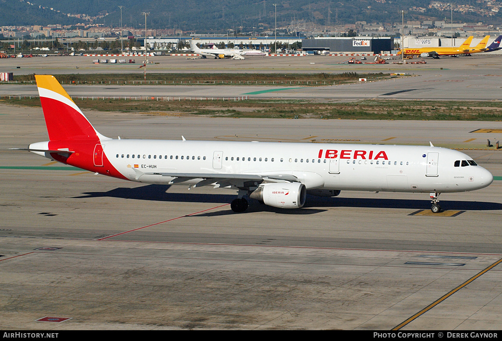 Aircraft Photo of EC-HUH | Airbus A321-211 | Iberia | AirHistory.net #221431