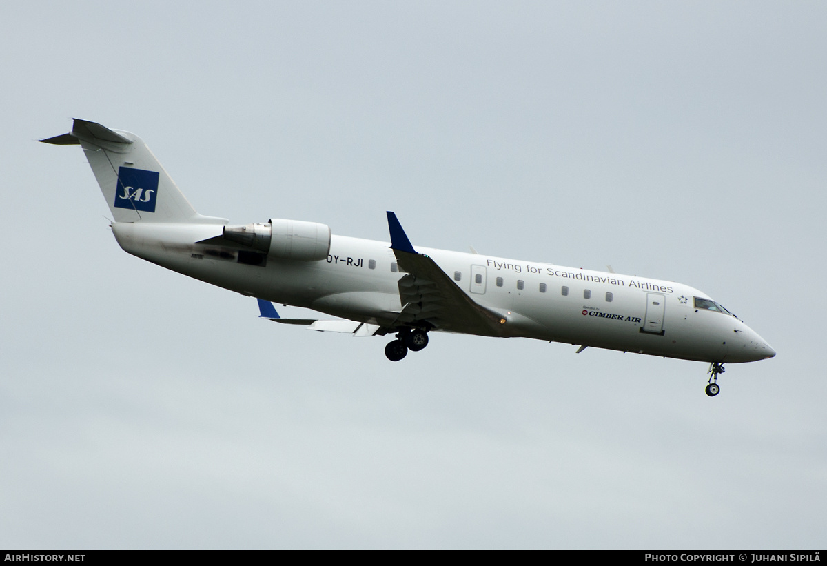 Aircraft Photo of OY-RJI | Canadair CRJ-100LR (CL-600-2B19) | Scandinavian Airlines - SAS | AirHistory.net #221441