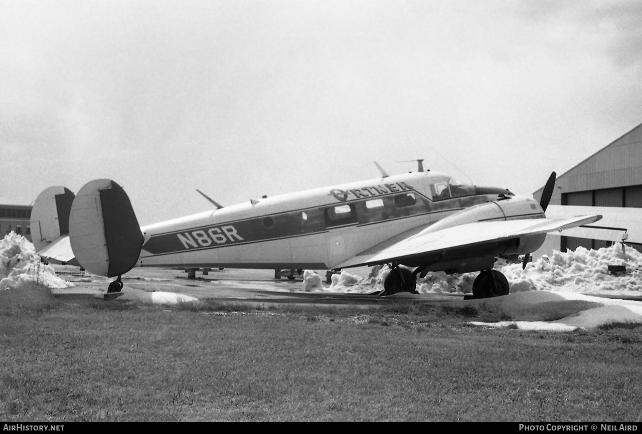Aircraft Photo of N86R | Beech D18S | Ortner Air Service | AirHistory.net #221471