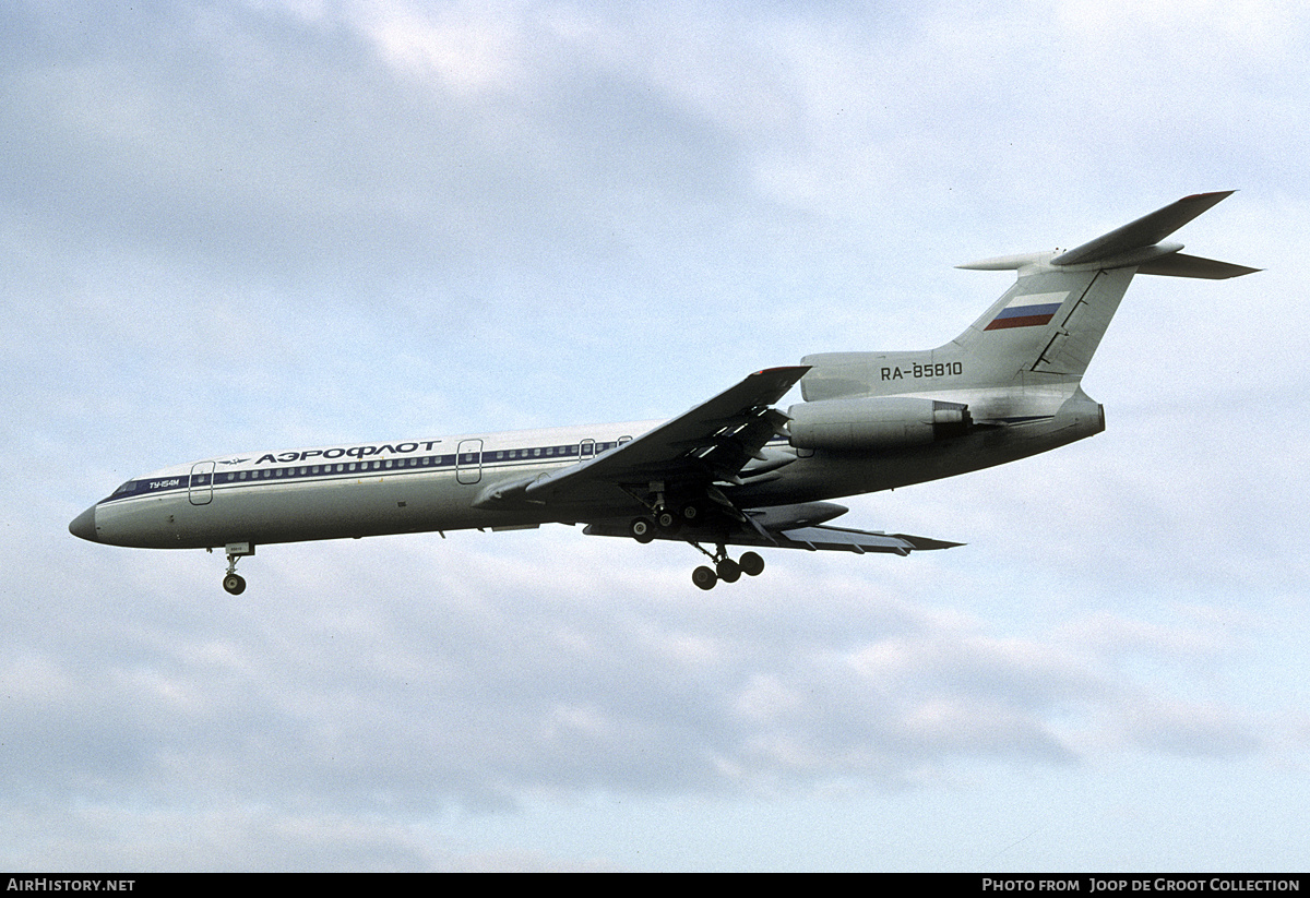 Aircraft Photo of RA-85810 | Tupolev Tu-154M | Aeroflot | AirHistory.net #221476