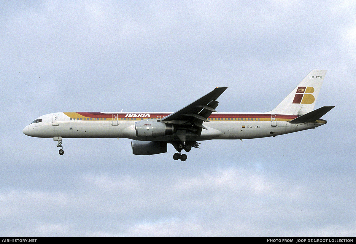 Aircraft Photo of EC-FYN | Boeing 757-256 | Iberia | AirHistory.net #221486