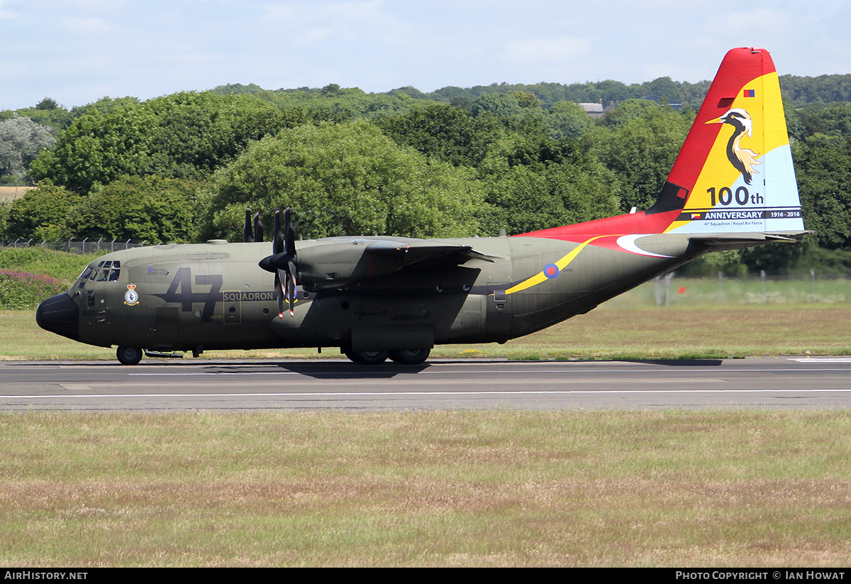 Aircraft Photo of ZH880 | Lockheed Martin C-130J Hercules C5 | UK - Air Force | AirHistory.net #221493