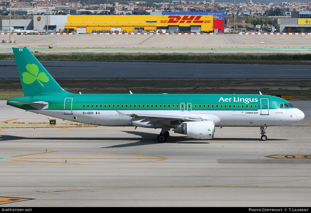 Aircraft Photo of EI-DEH | Airbus A320-214 | Aer Lingus | AirHistory.net #221498