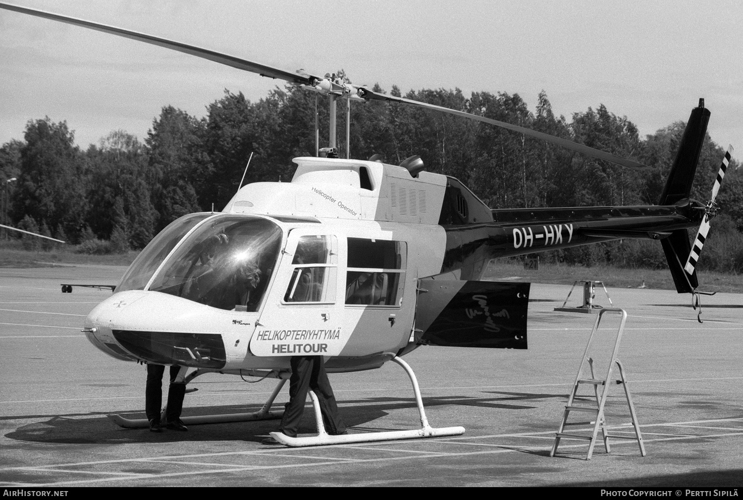 Aircraft Photo of OH-HKY | Bell 206A JetRanger | Helikopteriyhtymä | AirHistory.net #221501