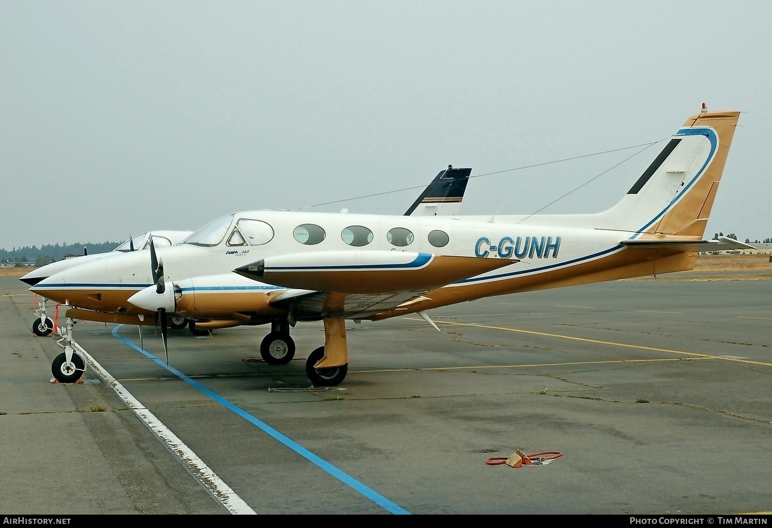 Aircraft Photo of C-GUNH | Cessna 340A | AirHistory.net #221528