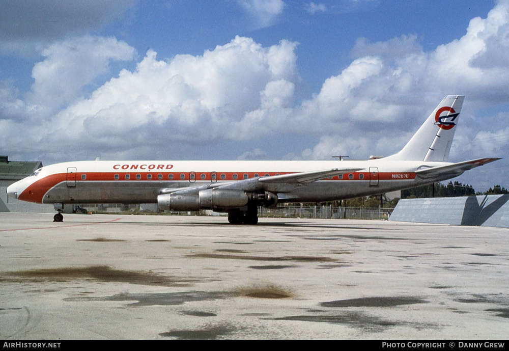 Aircraft Photo of N8207U | Douglas DC-8-31(F) | Concord International Airlines | AirHistory.net #221537
