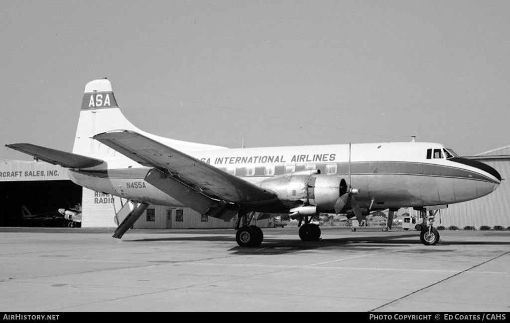 Aircraft Photo of N455A | Martin 404 | ASA International Airlines - Aerovias Sud Americana | AirHistory.net #221561
