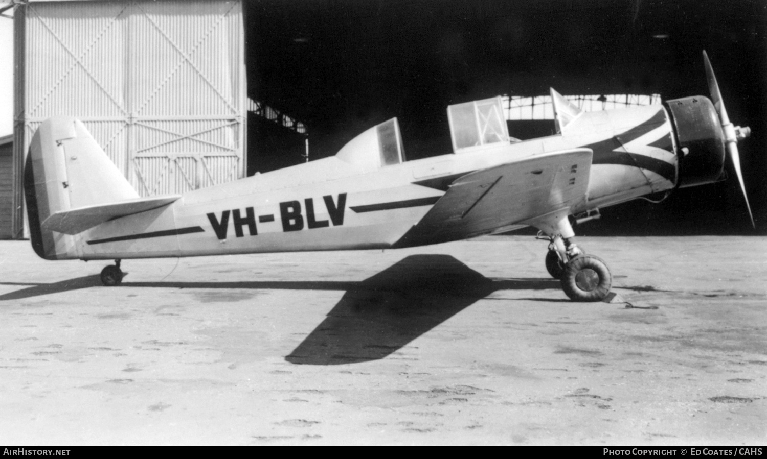 Aircraft Photo of VH-BLV | Commonwealth CA-6 Wackett | AirHistory.net #221567