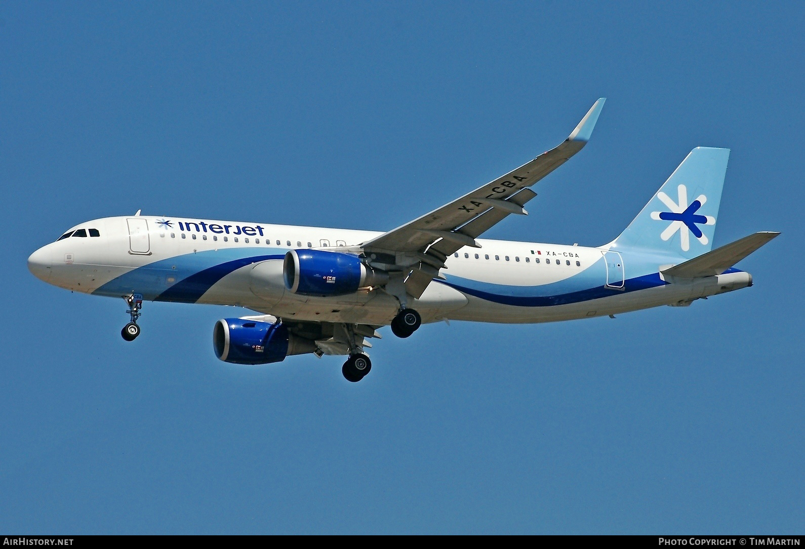 Aircraft Photo of XA-CBA | Airbus A320-214 | Interjet | AirHistory.net #221574