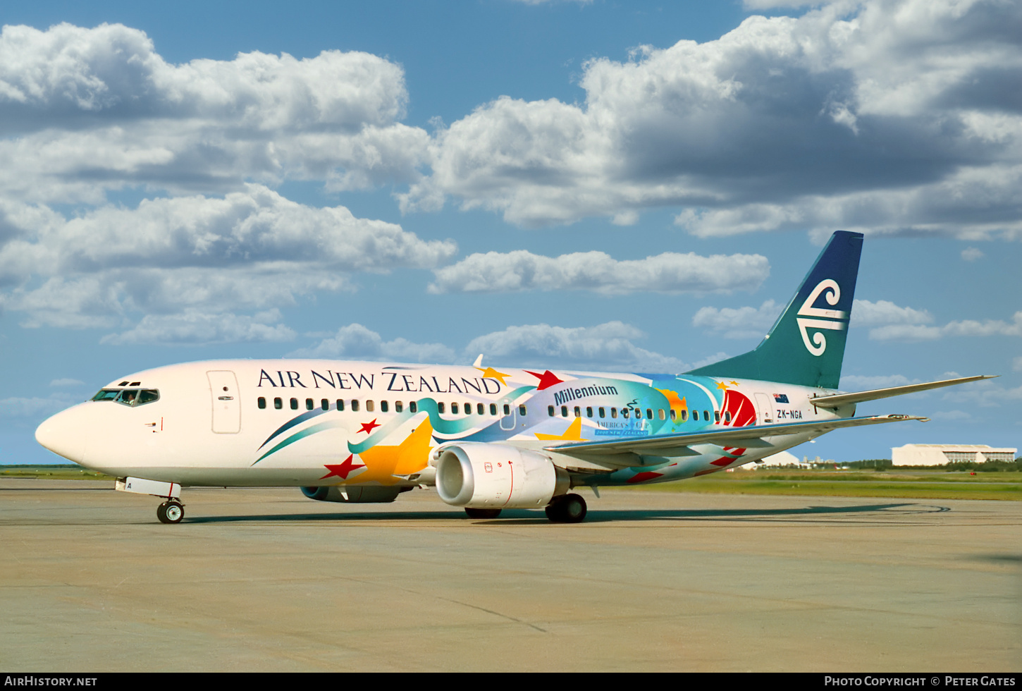 Aircraft Photo of ZK-NGA | Boeing 737-33R | Air New Zealand | AirHistory.net #221580