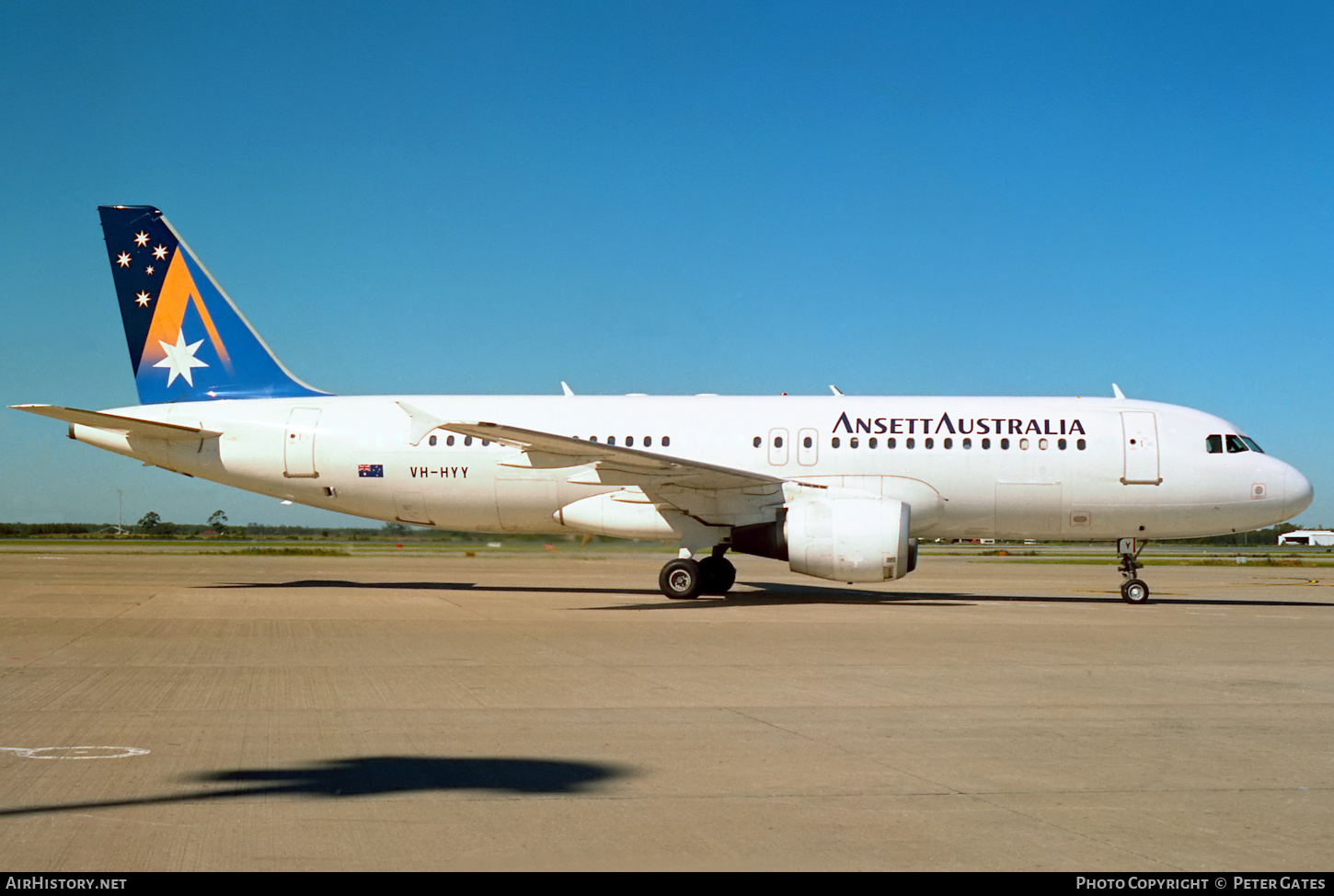 Aircraft Photo of VH-HYY | Airbus A320-211 | Ansett Australia | AirHistory.net #221583