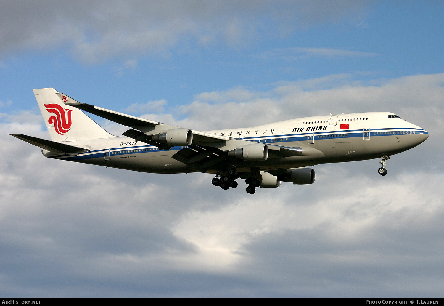 Aircraft Photo of B-2472 | Boeing 747-4J6 | Air China | AirHistory.net #221608