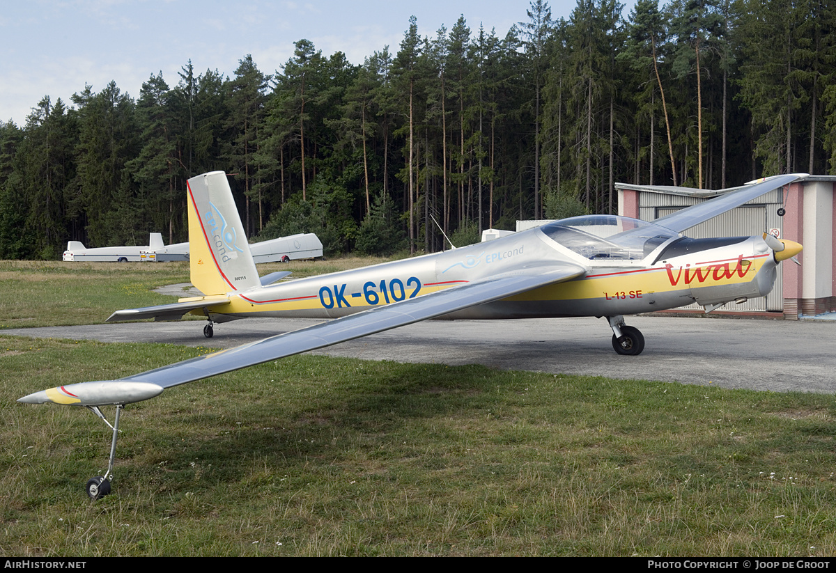 Aircraft Photo of OK-6102 | Aerotechnik L-13SE Vivat | EPLcond | AirHistory.net #221628