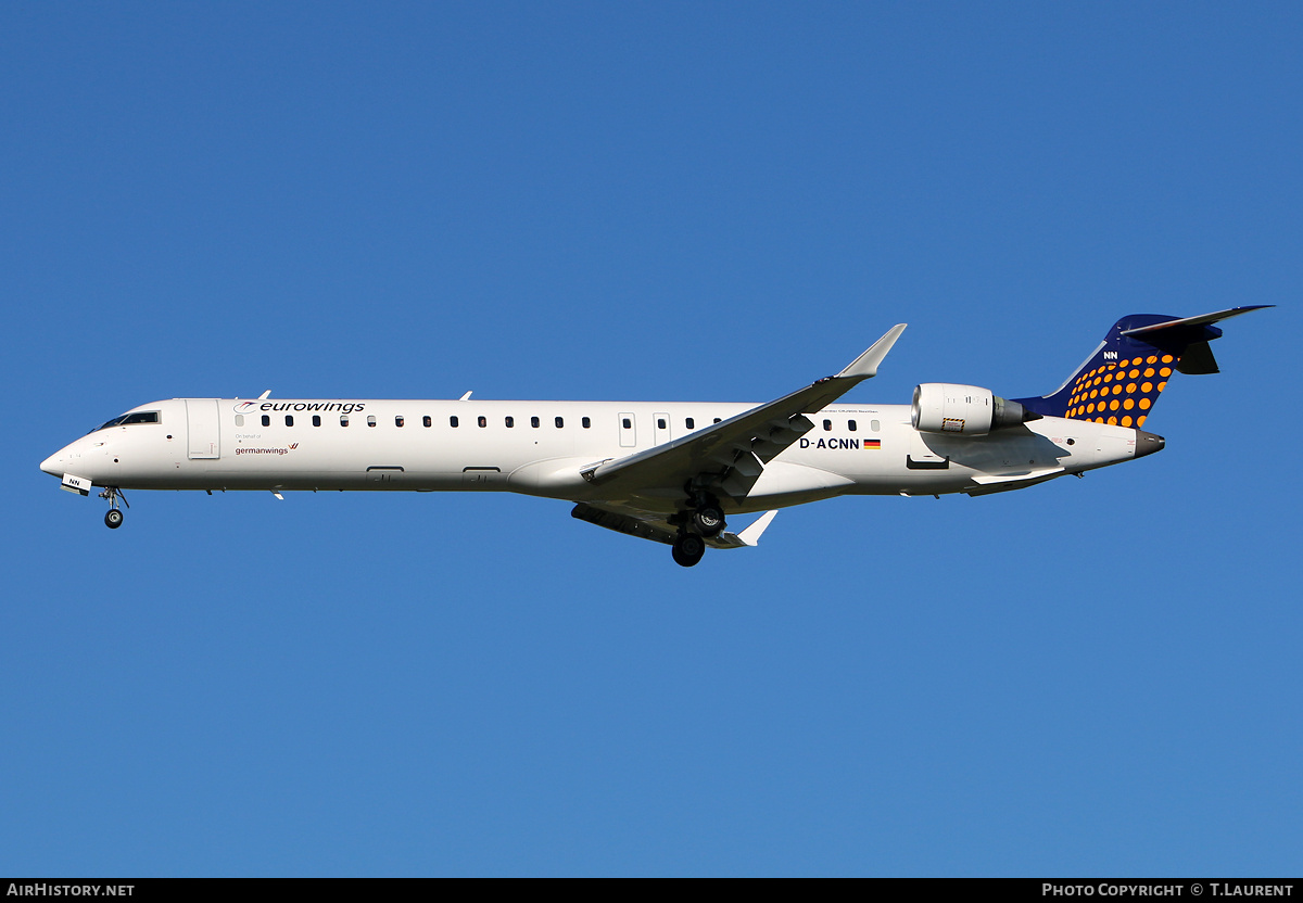 Aircraft Photo of D-ACNN | Bombardier CRJ-900 NG (CL-600-2D24) | Eurowings | AirHistory.net #221630