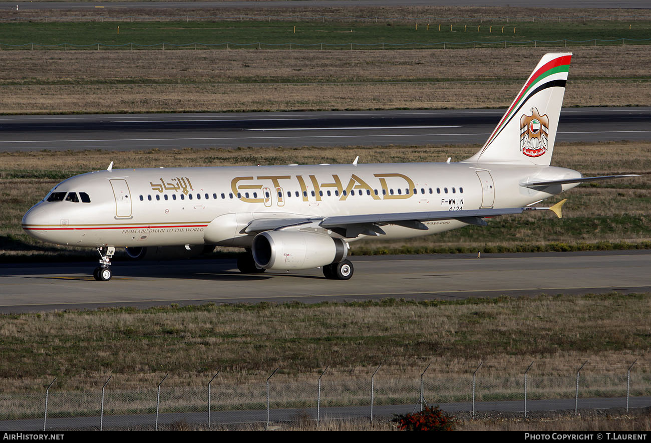 Aircraft Photo of F-WWIN | Airbus A320-232 | Etihad Airways | AirHistory.net #221631