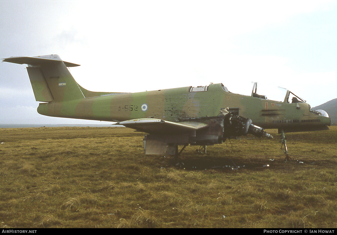 Aircraft Photo of A-552 | FMA IA-58A Pucara | Argentina - Air Force | AirHistory.net #221633