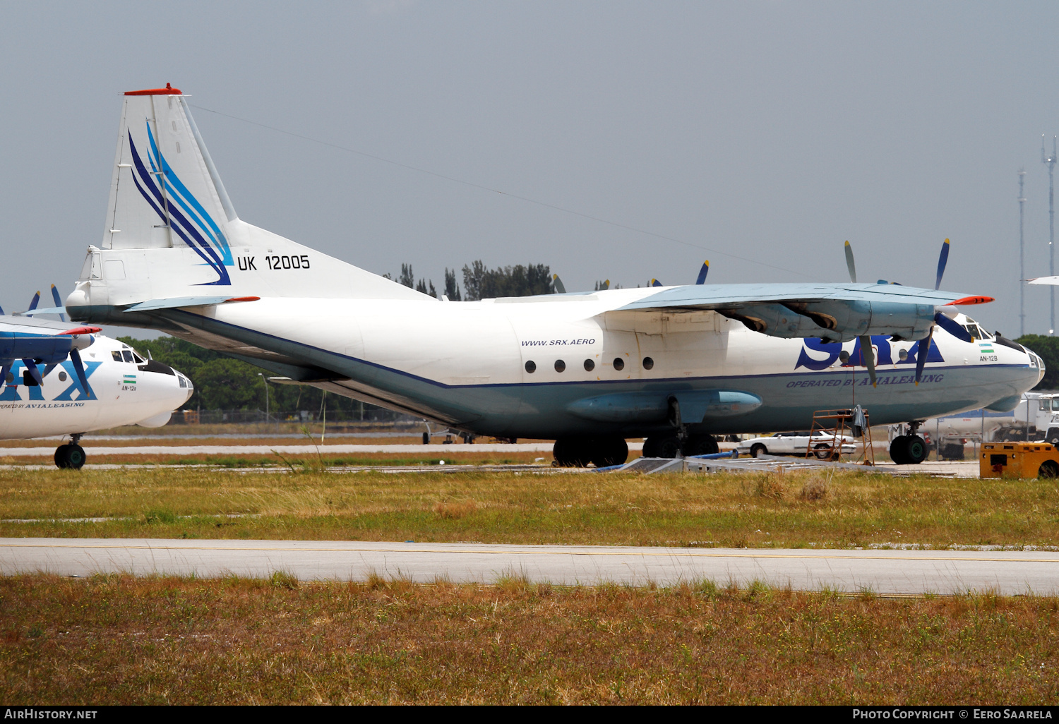 Aircraft Photo of UK-12005 | Antonov An-12B | SRX Transcontinental | AirHistory.net #221654