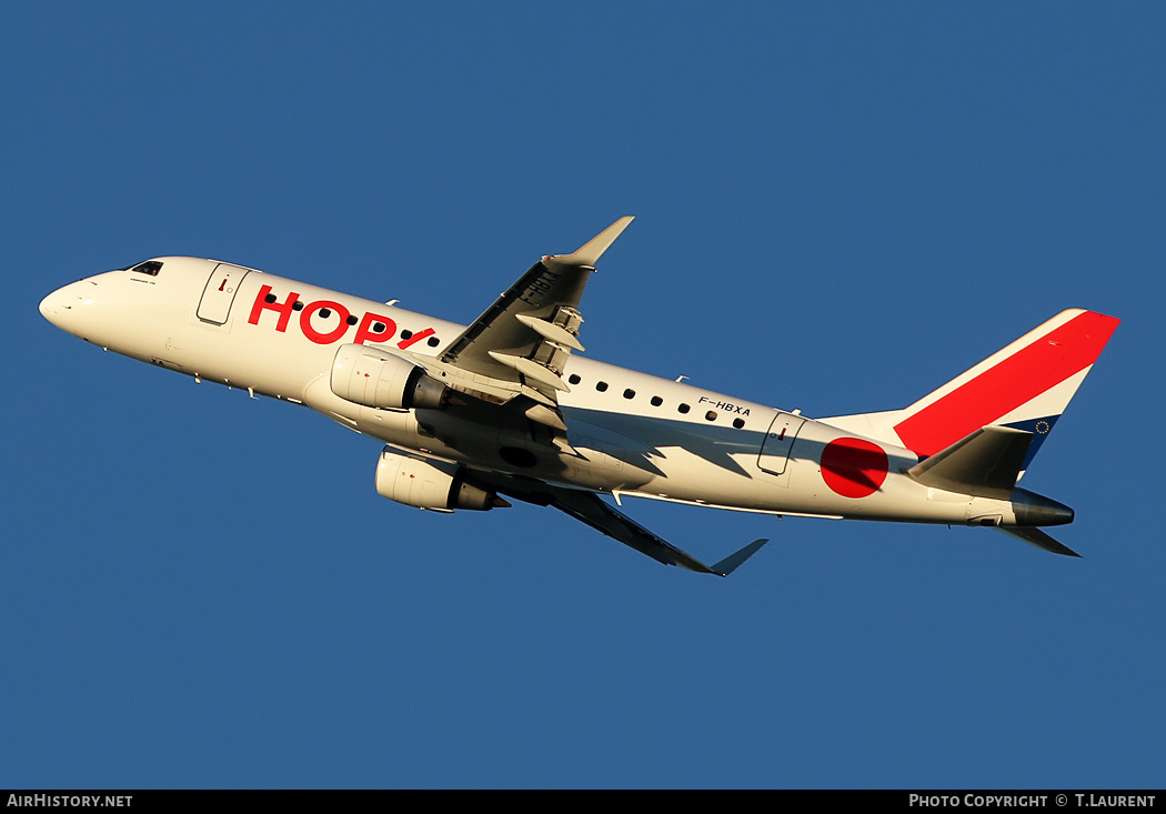 Aircraft Photo of F-HBXA | Embraer 170LR (ERJ-170-100LR) | Hop! | AirHistory.net #221664