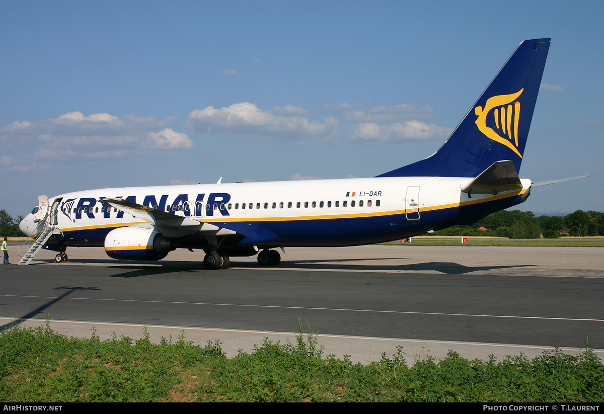 Aircraft Photo of EI-DAR | Boeing 737-8AS | Ryanair | AirHistory.net #221667