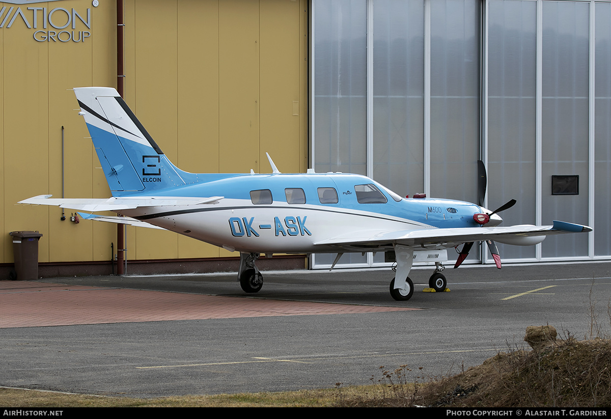 Aircraft Photo of OK-ASK | Piper PA-46-600TP M600 | AirHistory.net #221678