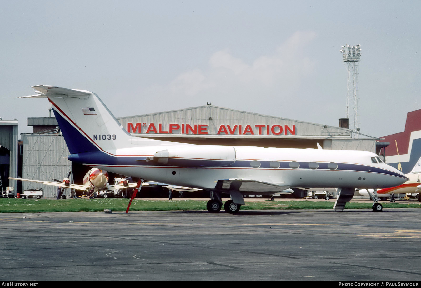 Aircraft Photo of N1039 | Grumman American G-1159 Gulfstream II | AirHistory.net #221701