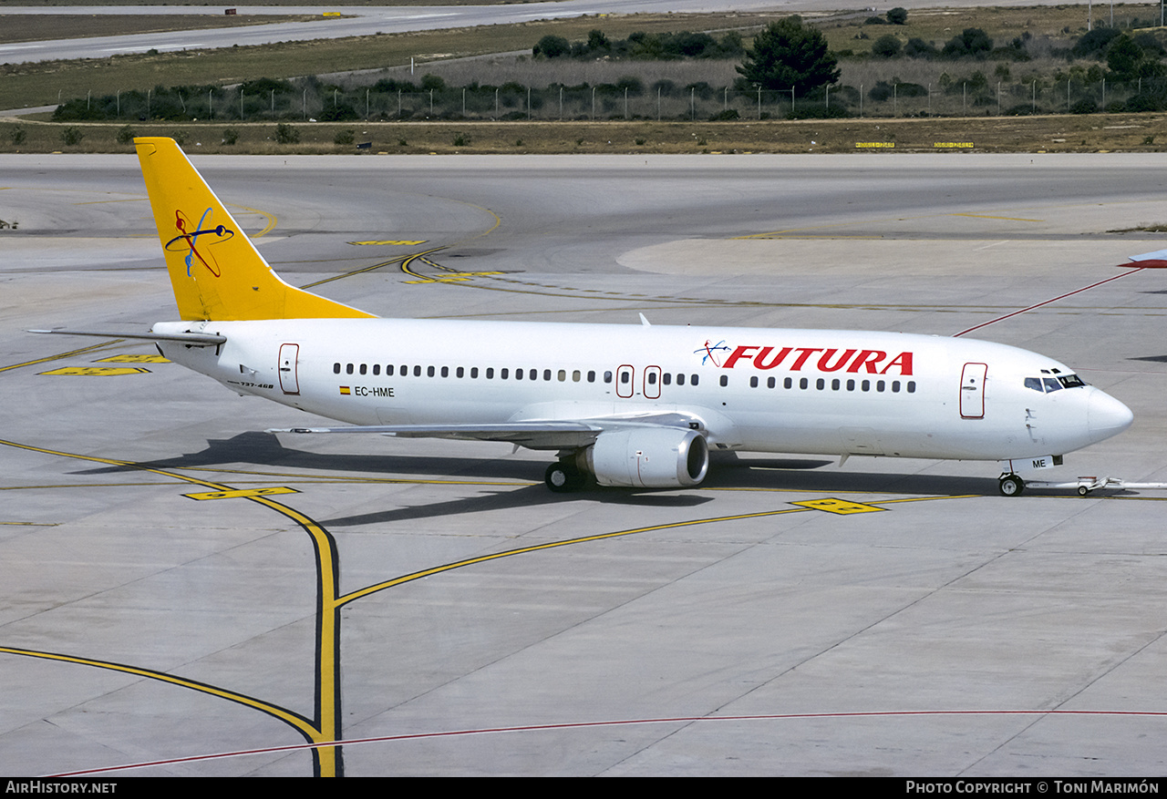 Aircraft Photo of EC-HME | Boeing 737-46B | Futura International Airways | AirHistory.net #221713