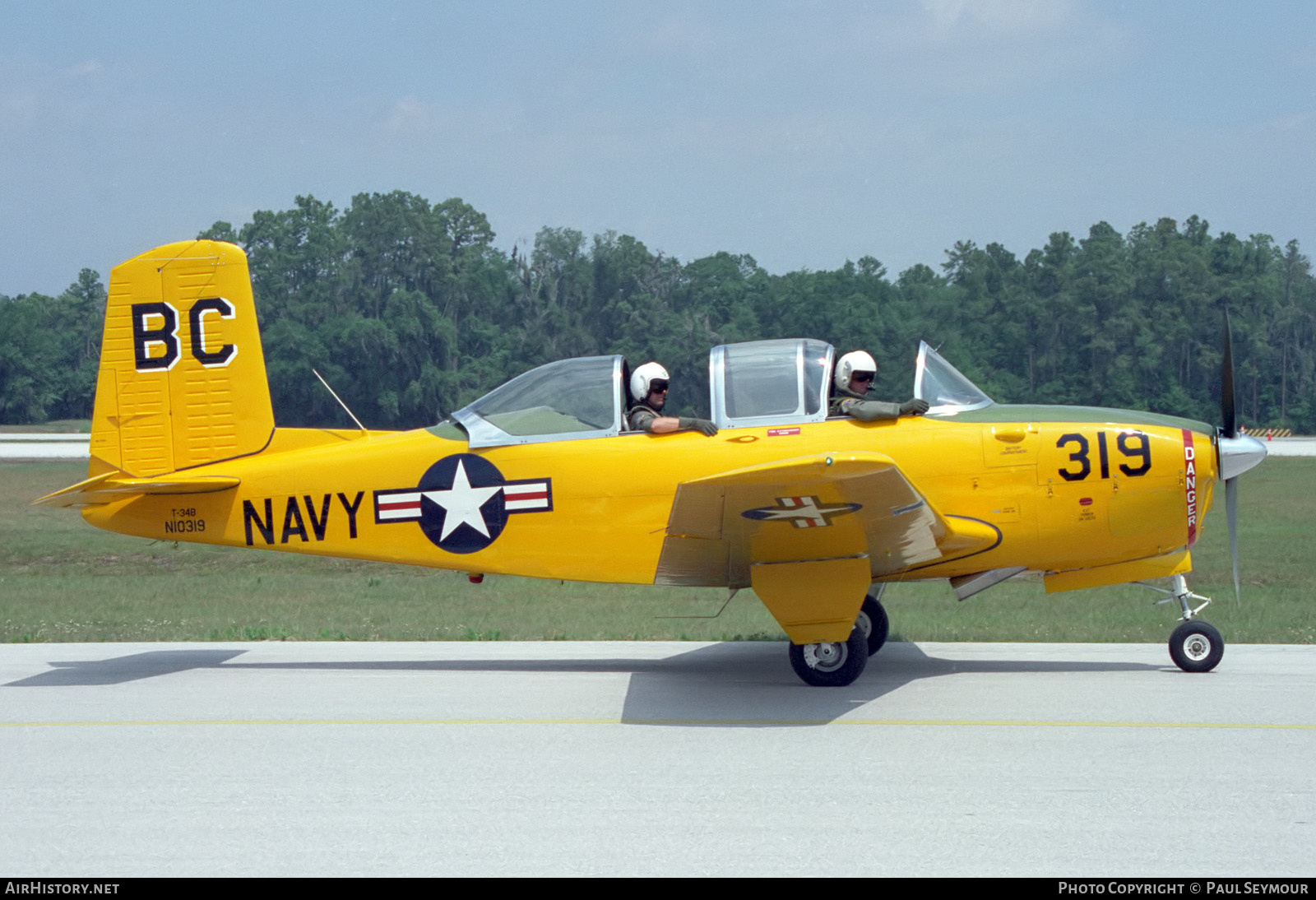 Aircraft Photo of N10319 | Beech T-34B Mentor (D45) | USA - Navy | AirHistory.net #221720